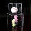 Evron Display Case for Collectibles Assemble Clear Acrylic Box Alternative Glass Case for Display Action Figures Home Storage & Organizing Toys (6x6x6 inch; 15x15x15 cm) view 4