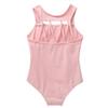 Freebily Sleeveless Dance Leotard for Girls Gymnastics Unitards Workout Training Biketards Athletic Bodysuit Tops Activewear Pink M-Straps 5-6 Years view 3