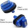 Teenidea Digit Combination Trigger Gun Lock -Universal Combination Gun Trigger Lock Fits Pistols Rifles Shotguns,3pcs view 3