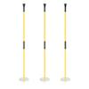 KINGTOP Golf Flagstick Mini, Practice Putting Green Flag Stick for Yard, Pole | Pin | Flagpole, Portable 2-Section Design, 3 Foot, 3-Pack view 1