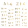 PAVOI CZ Stud Earrings, 925 Silver, 14K Gold Plated, Yellow Gold, Letter Z view 4