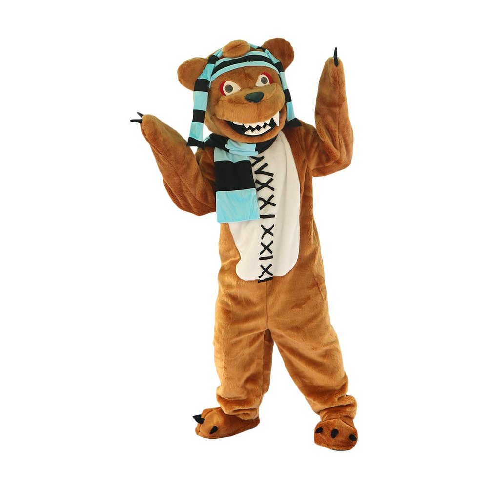 cartoon mascot Violent Bear Costume Adult Character Design Cosplay