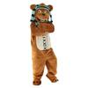cartoon mascot Violent Bear Costume Adult Character Design Cosplay view 3