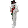 cartoon mascot Christmas Snowman Costume Fancy Dress Cosplay view 1