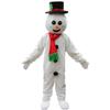 cartoon mascot Christmas Snowman Costume Fancy Dress Cosplay view 2