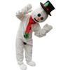 cartoon mascot Christmas Snowman Costume Fancy Dress Cosplay view 4