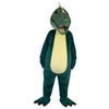 Green Dinosaur Dragon Crocodilian Costume Mascot Character Outfit for Activity Cartoon view 4