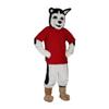 Wolf Dog Cartoon Costume Mascot For Performance Fursuit Furry Costuming view 2