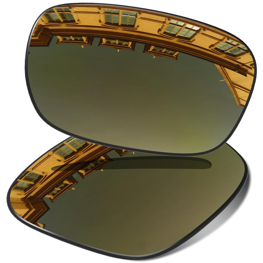 Vonxyz Lenses Replacement for Oakley Sliver F OO9246 | Sliver Foldable | Sliver Folding Sunglass - Bronze MirrorCoat Polarized