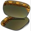 Vonxyz Lenses Replacement for Oakley Sliver F OO9246 | Sliver Foldable | Sliver Folding Sunglass - Bronze MirrorCoat Polarized view 1