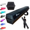 MARFULA 6 FT / 8 FT / 9 FT / 10 FT Balance Beam Folding Floor Gymnastics Equipment for Kids, Non Slip Base, Gymnastics Beam for Training Home Gym Use view 1