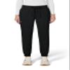 KOI Basics Gemma Women's 5-Pocket Stretch Jogger Black X-Small Petite view 1