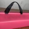 MARFULA 6 FT / 8 FT / 9 FT / 10 FT Balance Beam Folding Floor Gymnastics Equipment for Kids, Non Slip Base, Gymnastics Beam for Training Home Gym Use Pink view 3