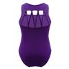 Alvivi Kids Girls Sleeveless M-Straps Back Leotard for Ballroom Ballet Dance wear Gymnastics Yoga Sports Tank Tops Purple 6 view 1
