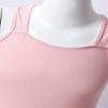 Alvivi Kids Girls Sleeveless M-Straps Back Leotard for Ballroom Ballet Dance wear Gymnastics Yoga Sports Tank Tops Pink 8 view 4