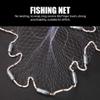 Yeahmart Handmade American Saltwater Fishing Case Net with Heavy Duty Real Zinc Sinker Weights for Bait Trap Fish 6Ft Radius, 3/8 Inch Mesh Size view 4