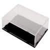 Evron Display Case for Collectibles Assemble Clear Acrylic Box Alternative Glass Case for Display Action Figures Home Storage & Organizing Toys (10.5x7.5x2 inch; 26x19x5 cm) view 1