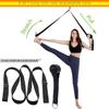 Stretching Strap with Door Anchor & Resistance Band  Improve Leg Stretch Flexibility for Splits, Ballet, Dance, Cheer, Yoga & Gymnastics - Home Leg Stretcher Trainer Equipment Stuff for All Levels view 3