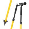Bipod Surveying Thumb Release, Aluminum Bipod for Prism Poles Surveying and GPS Poles of Total Station GPS GNSS Equipments view 4