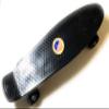 Classic Mini Cruiser Retro Skateboard - Black Color - 22.5 in x 6 in - Complete & Ready to Ride - Perfect Starter Board for Kids! Free Quick Shipping! (Black) view 1