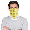 Island Visuals, Inc Pizza Design Gaiter Logo Face Mask Covering - Sold in Packs of 12, 24, 48 and 100 (Includes (4) Free Face Mask Required Floor Decals) (12) view 2