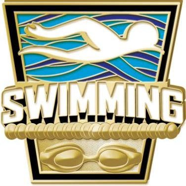 Crown Awards Swimming Turf Pins, Swimming Sport Pin, 100 Pack, Prime