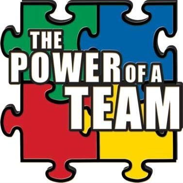 Crown Awards Power of A Team Black Pins, Team Power Pin, 100 Pack, Prime