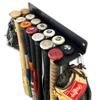 StoreYourBoard Baseball Bat Storage Rack, 14 Bat Caddy, Hanging Organizer, Wall or Fence Mount, Equipment Holder, Solid Steel, Gloves Helmets Cleats view 3