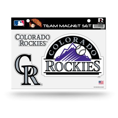 Rico MLB Rockies Team Magnet Sheet