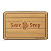 Tidal Wake Seat Step Non-Slip Marine Mat Protects Boat Seats & Upholstery from Rips, Dirt & Wear from Stepping on Seats-ideal for Cushions, Seat Covers, Vinyl Upholstery (Tan/Black) view 1