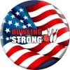 On The Ball Bowling Bowling Strong USA Flag Bowling Ball 8lbs view 2