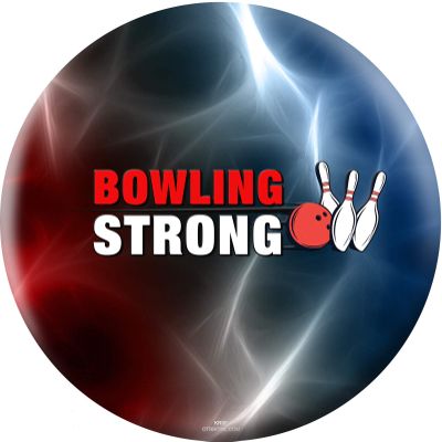 On The Ball Bowling Bowling Strong USA Get The Ball Rolling Bowling Ball 8lbs