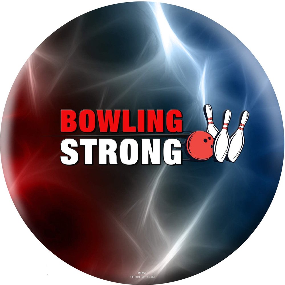 On The Ball Bowling Bowling Strong USA Get The Ball Rolling Bowling Ball 8lbs