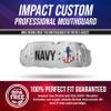 Impact Custom Professional MMA/Boxing/Muay Thai Mouthguard - Navy view 2