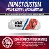 Impact All Sports Mouthguard Lacrosse, Football, Hockey, Basketball, Jiu-Jitsu, and More, Breathable Mouthguard for Youth Adults, Professional Custom-Fit, Coast Guard view 2