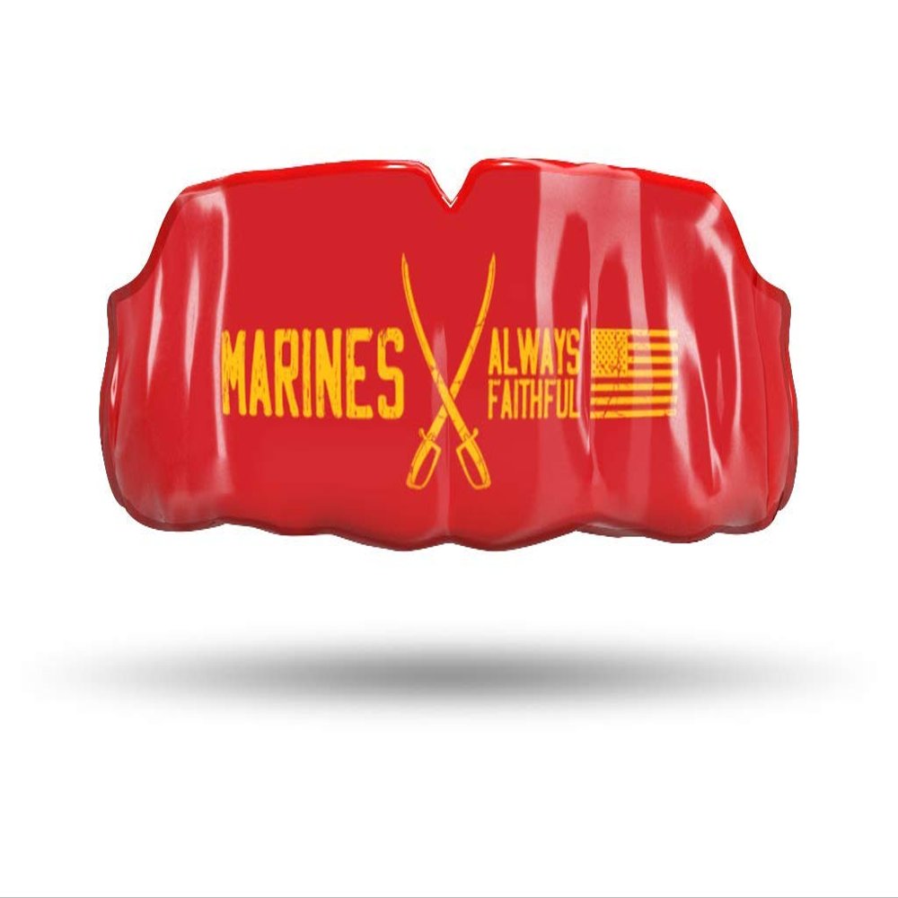 Impact All Sports Mouthguard Lacrosse, Football, Hockey, Basketball, Jiu-Jitsu, and More, Breathable Mouthguard for Youth Adults, Professional Custom-Fit, Marine