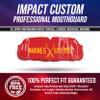 Impact All Sports Mouthguard Lacrosse, Football, Hockey, Basketball, Jiu-Jitsu, and More, Breathable Mouthguard for Youth Adults, Professional Custom-Fit, Marine view 2