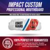 Impact Custom Professional MMA/Boxing/Muay Thai Mouthguard - Coast Guard view 2