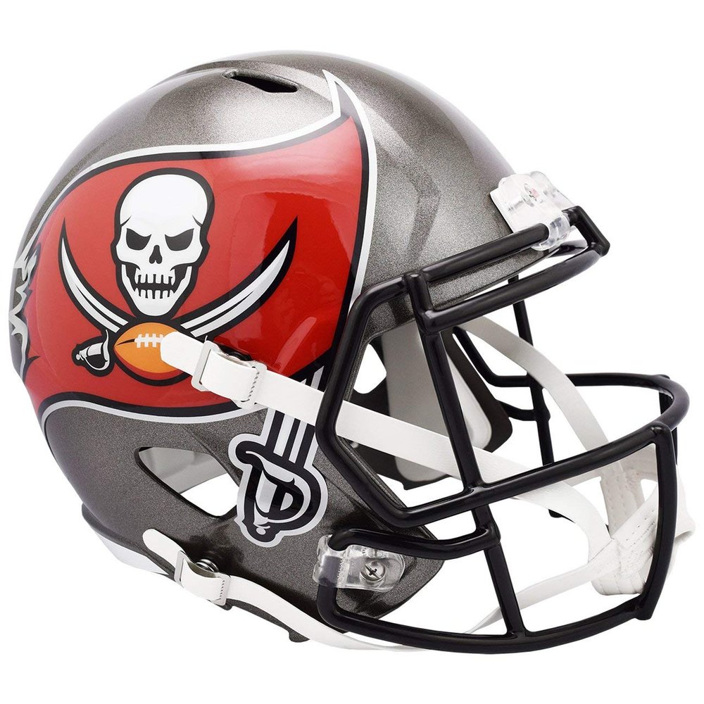 Riddell NFL Tampa Bay Buccaneers Adult Unisex Speed Replica Football Helmet