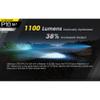 Nitecore P10 V2 1100 Lumen Tactical Flashlight with Hard Holster and Two LumenTac Batteries view 3