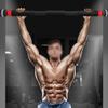 Pull Up Bars HUAHUA Door Horizontal bar Home Indoor Wall Free Punch Single bar Fitness Equipment Home Pull-up Device (Size : 100-150cm) view 2