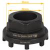 BikeHand Bike Bicycle 8 Notch Cartridge Bottom Bracket Chainring Lockring Install Remover Tool Compatible with Shimano SRAM ISIS Drive - 44mm Outside Diameter view 2