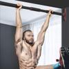 Pull Up Bars HUAHUA Horizontal Bars on The Door Free of Punching Household Wall Indoor Pull-ups Single Rod Family Single Carry Fitness Equipment (Size : 145-180cm) view 2