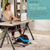 Lifepro 3-in-1 Under Desk Cycle Pedal Exerciser with Resistance Bands - Arm, Foot and Leg Exerciser While Sitting for Seniors- Mini Under Desk Bike Pedal Exercise Machine Workout with Fitness app view 4