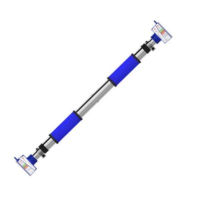 Pull Up Bars HUAHUA Door Horizontal bar Pull-up Equipment Home Indoor Single Lever Multifunctional Non-Perforated Tile Wall Horizontal bar (Size : 72-93cm)