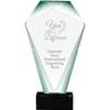 11" Jade Shrine You Make A Difference Crystal Award, Custom Engraved You Make A Difference Trophy, Engraving Included Prime view 1