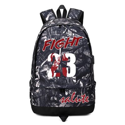 Basketball Player 23 Ball Storage Backpack Sports Equipment Depositary Multifunctional Bag For Men Women (Style 7)