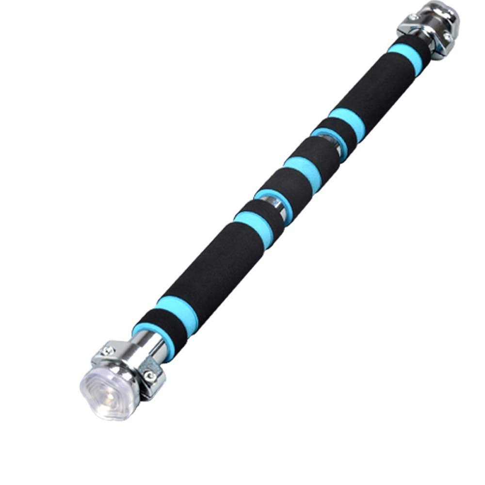 Pull Up Bars HUAHUA Horizontal bar on The Door Thicken The Door Frame Pull-up Device Indoor Wall Horizontal bar Fitness Equipment Single Pole (Size : 85-110cm)