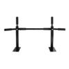 Pull Up Bars HUAHUA Horizontal bar Indoor Pull-up Device Home Fitness Equipment Wall Horizontal bar Black view 1