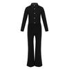 Moily Big Boys Professional Latin Jazz Modern Ballroom Dance Shirts Leotard Pants with Bowtie Black 6 view 1